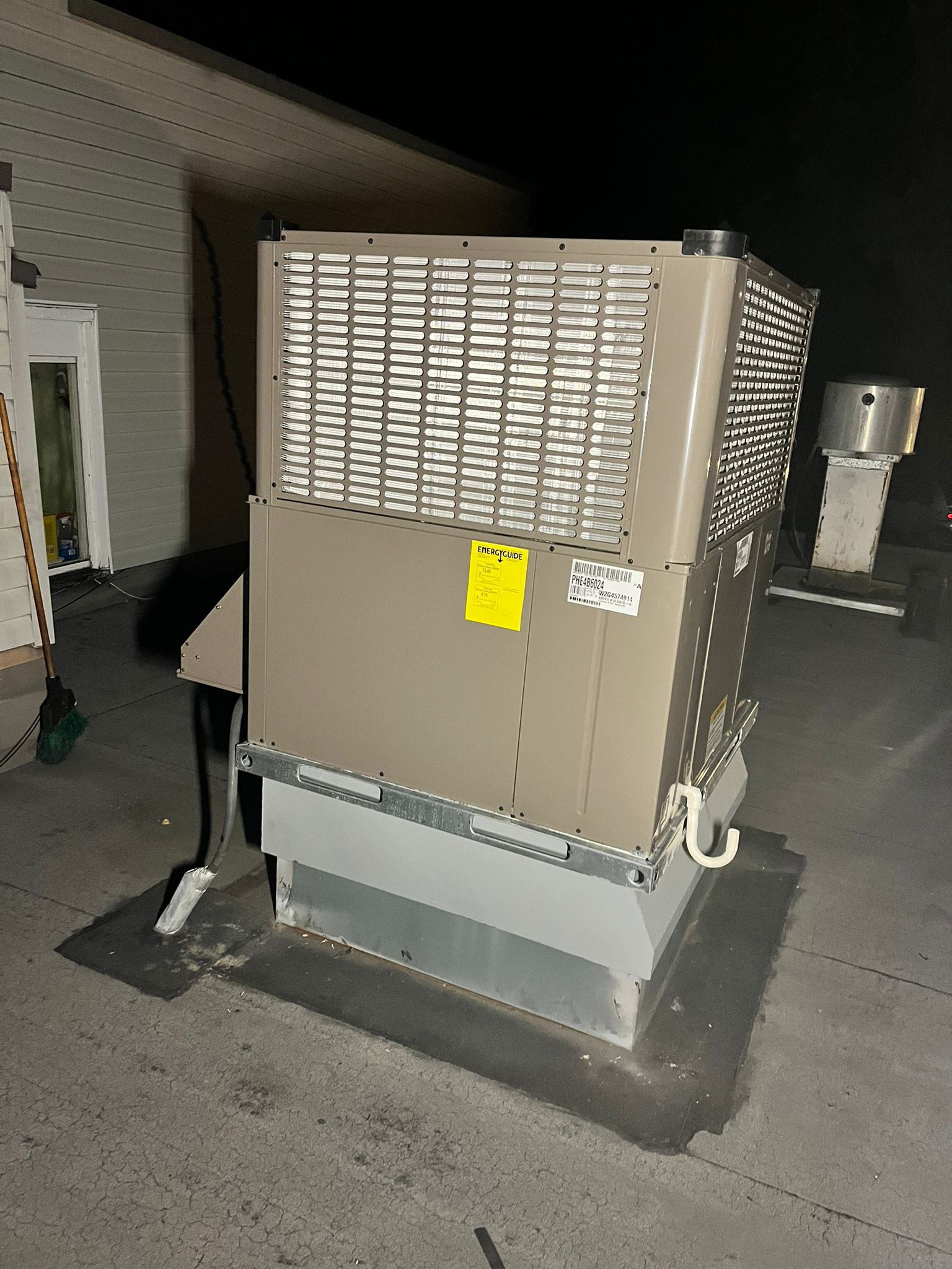 Rooftop installation complete